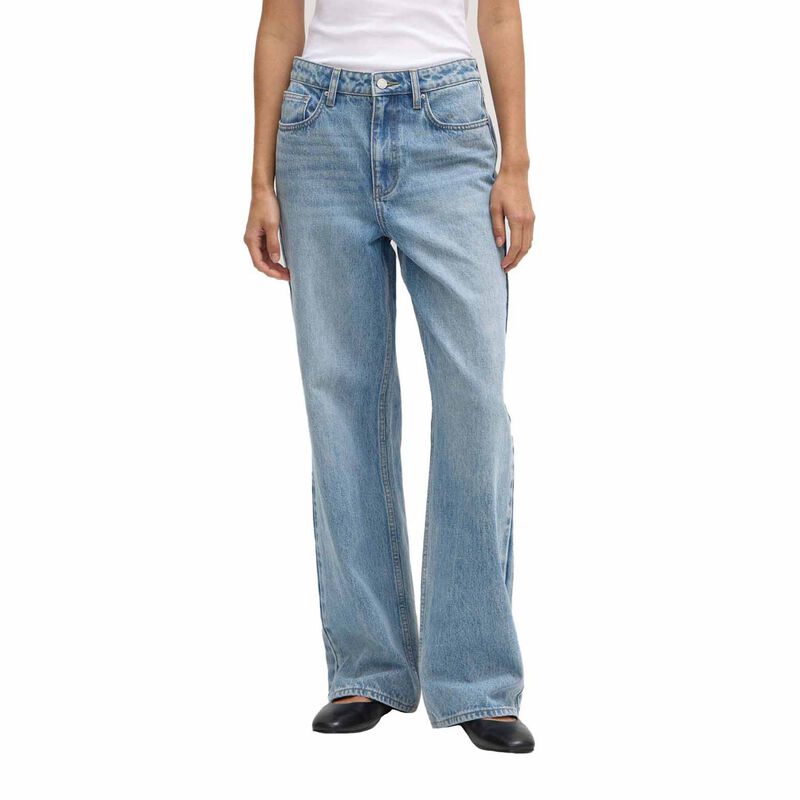 Assembly Label Womens Relaxed Jean Indigo Fade image number 0